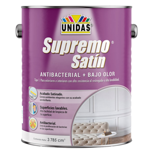 Supremo Satín Antibacterial + Bajo olor