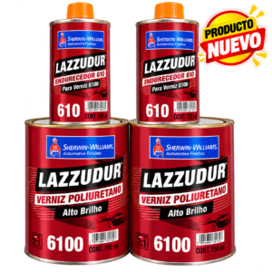 Barniz Lazzudur 6100 Sherwin-Williams KIT LITRO